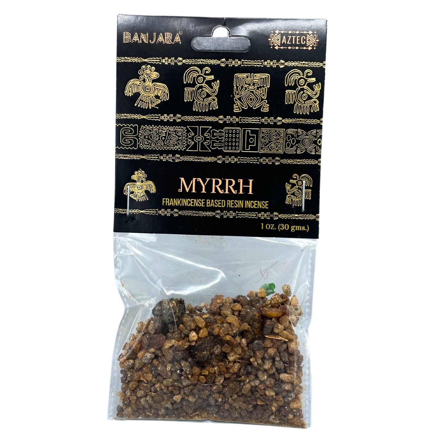 Banjara Tree Resin Incense – Myrrh 30g | Earthy Resin for Protection & Spiritual Connection