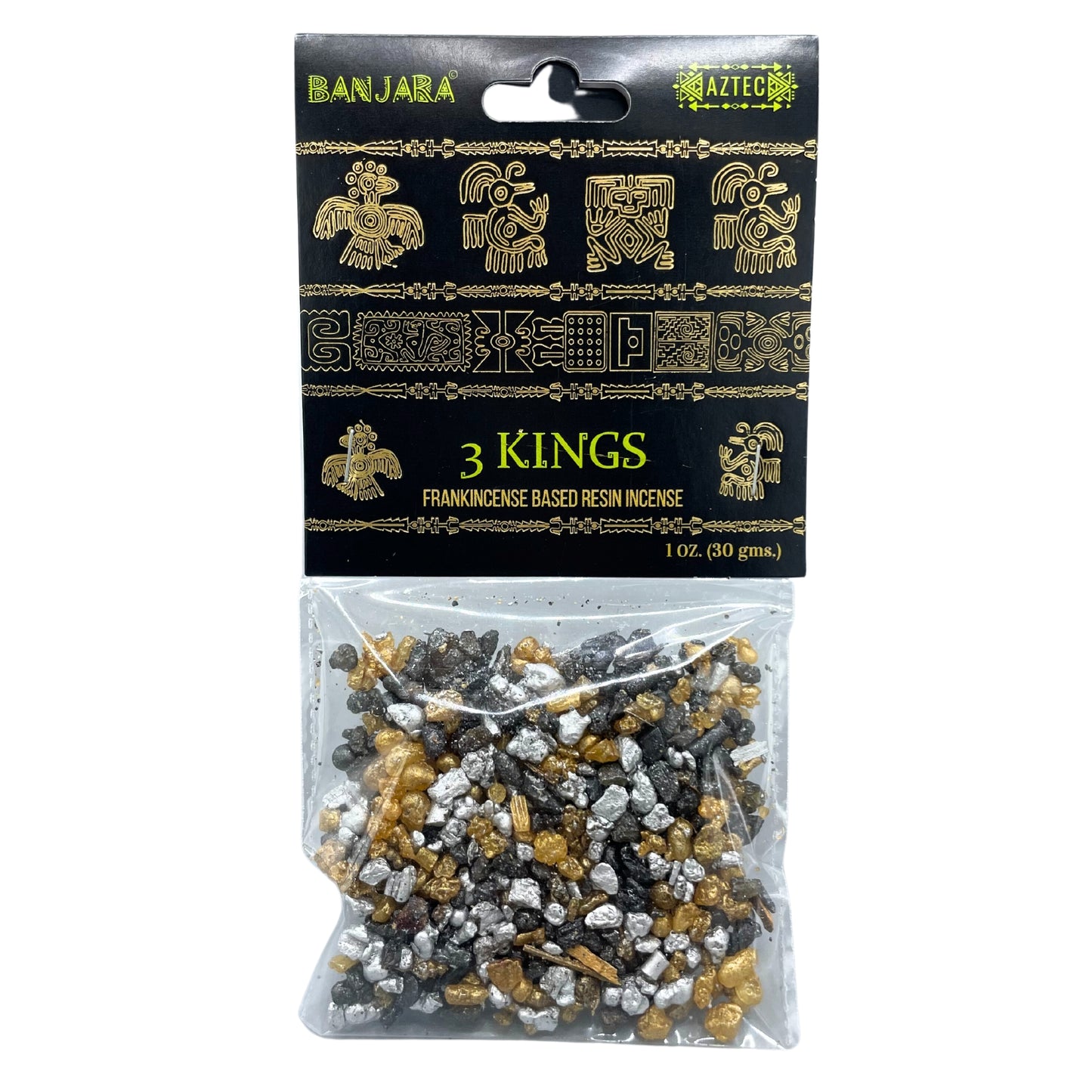 Banjara Tree Resin Incense – Three Kings 30g | Sacred Resin Blend for Ceremony & Calm