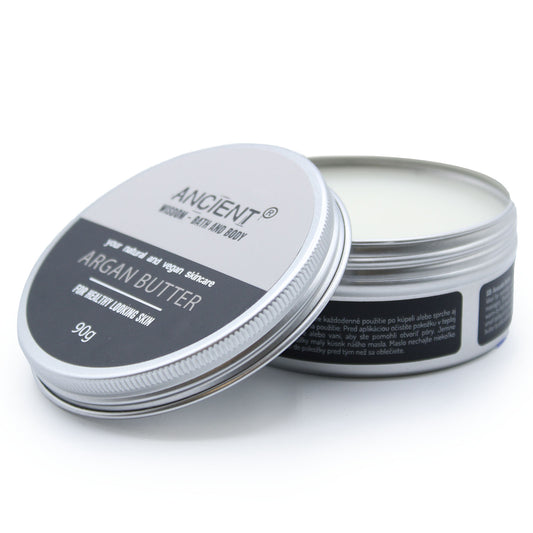 Argan Body Butter – 90g | Silkening, Restorative & Antioxidant-Rich Moisture