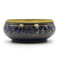 Third Eye Chakra Incense Jar – Dark Blue  | Brass Resin Burner for Intuition & Insight