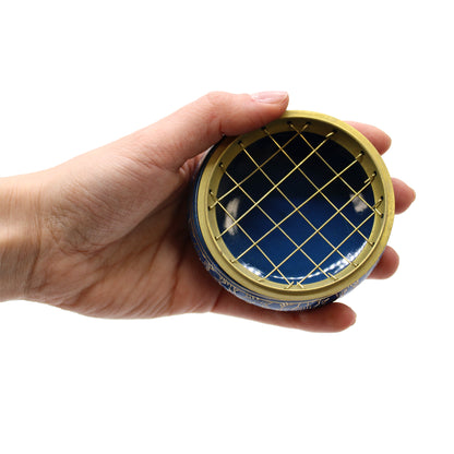 Heart Chakra Incense Jar – Green | Brass Resin Burner for Love & Harmony