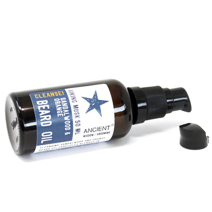 Viking Musk Beard Oil – 50ml | Orange & Sandalwood Essential Oils