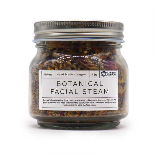 Botanical Facial Steam Blend – 250g | Lavender, Rose, Chamomile & Marigold Petals for Pore-Opening, Skin-Soothing & Aromatherapeutic Benefits