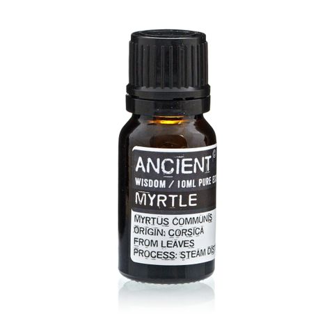 Myrtle Essential Oil (Myrtus communis) – 10ml | Purifying, Antimicrobial & Respiratory Support
