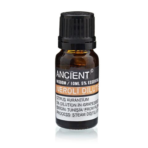 Neroli Dilute Essential Oil 5% (Citrus aurantium) – 10ml | Calming, Skin-Nourishing, Ready-to-Use Blend