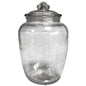 Classic Style Glass Jar with Glass Lid – Extra Large | Complete All-Glass Look