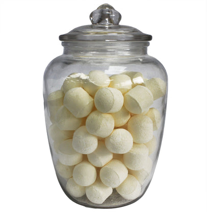 Classic Style Glass Jar with Glass Lid – Extra Large | Complete All-Glass Look