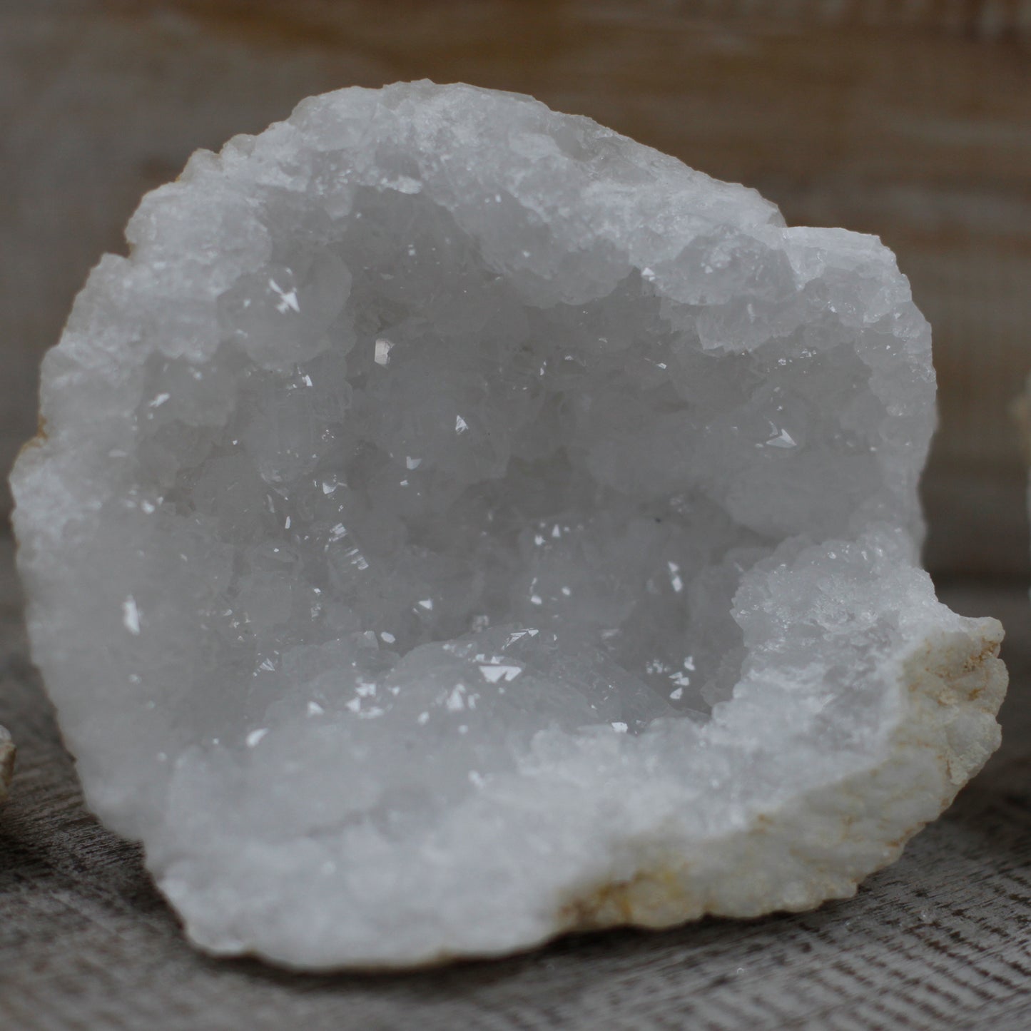 Natural Calcite Geode – Extra Large | Raw Crystal Formation