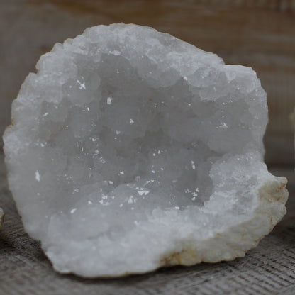 Natural Calcite Geode – Extra Large | Raw Crystal Formation