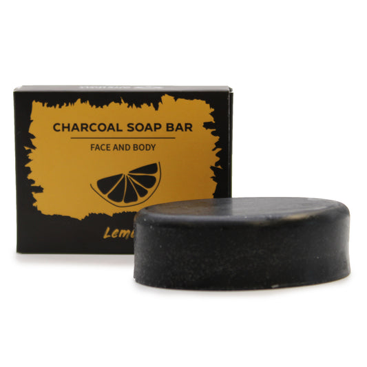 Charcoal Soap Bar – Lemon | Refreshing Citrus Detox