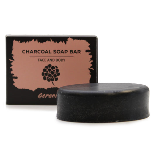 Charcoal Soap Bar – Geranium | Floral Detox