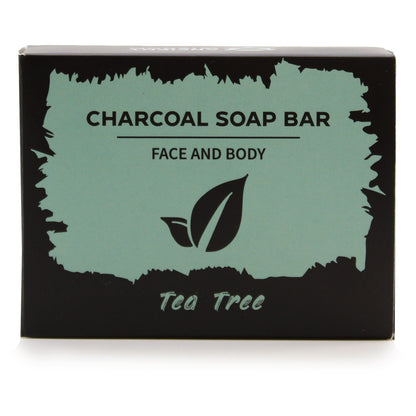 Charcoal Soap Bar – Tea Tree | Blemish-Fighting Detox