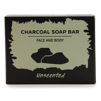 Charcoal Soap Bar – Unscented | Gentle Detox for Sensitive Skin