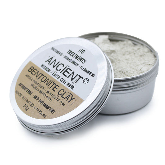 Bentonite Clay Face Mask Powder – 50g | Deep Pore Detox