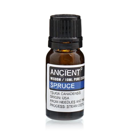 Spruce Essential Oil (Tsuga canadensis) – 10ml | Respiratory, Muscular & Restorative Support