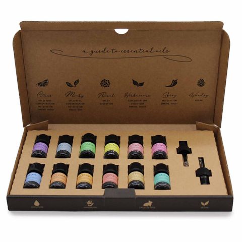 Aromatherapy Essential Oils Set of 12 – Autumn Edition | Seasonal Collection for Relaxation & Wellness