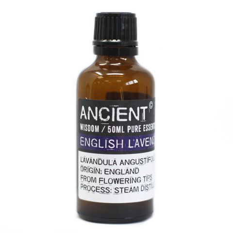 English Lavender Essential Oil (Lavandula angustifolia) – 50ml | Relaxing, Skin Soothing & Sleep Support