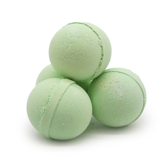 Rosemary & Thyme Essential Oil Bath Bomb – 120g | Invigorating & Purifying Soak Infused with Shea Butter