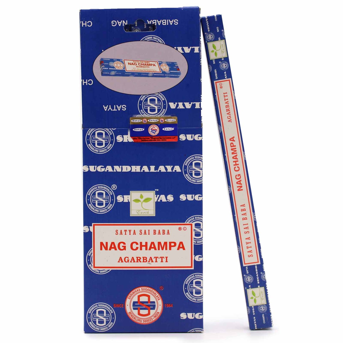 Satya Nag Champa Incense Sticks – 10g | Iconic Spiritual Fragrance