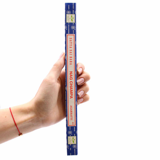 Satya Nag Champa Incense Sticks – 10g | Iconic Spiritual Fragrance