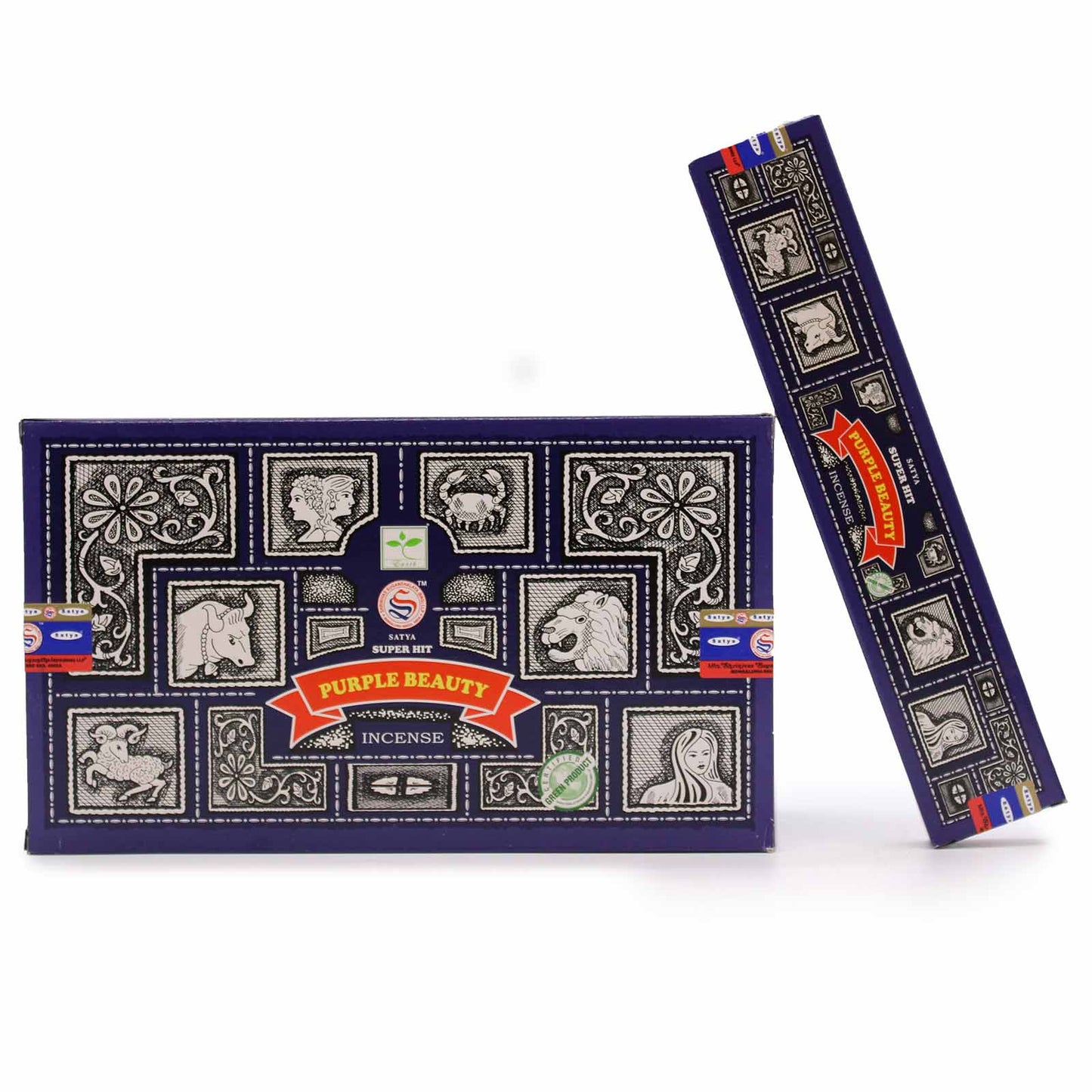 Satya Super Hit Incense Sticks – Purple Beauty | Yoga, Meditation & Spiritual Scents