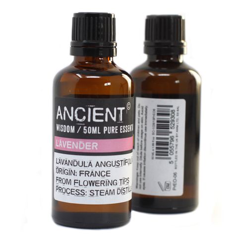 Lavender Essential Oil (Lavandula angustifolia) – 50ml | Calming, Skin Healing & Antimicrobial