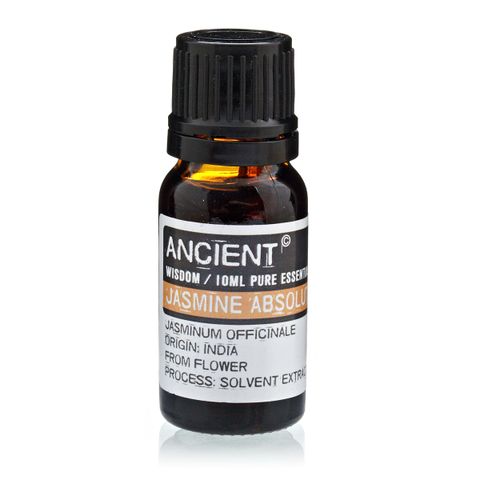 Jasmine Absolute Essential Oil (Jasminum officinale) – 10ml | Rich, Floral & Emotionally Uplifting