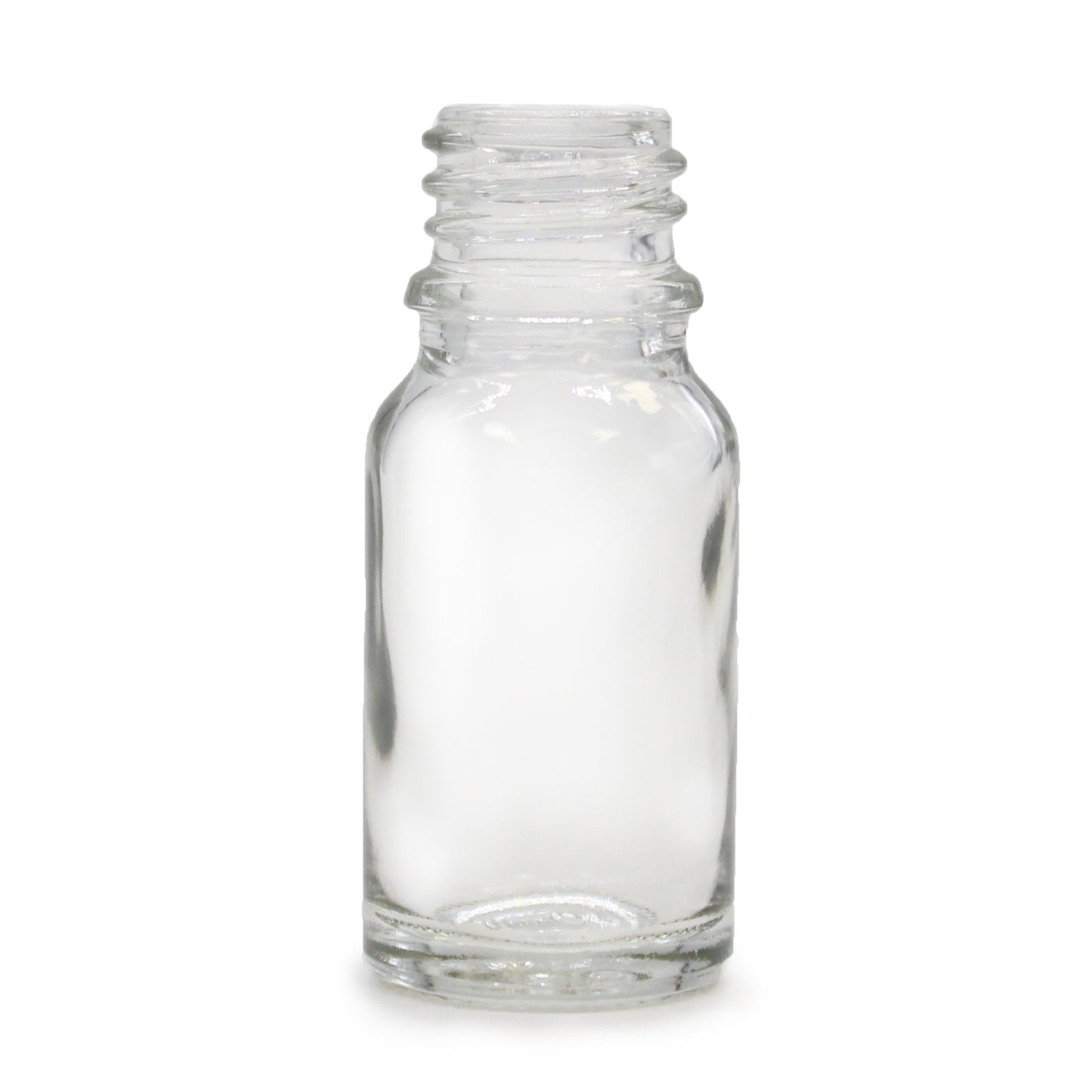 Clear Glass Bottle (No Lid) – 10ml | Ideal for Essential Oils