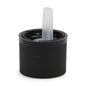 Tamper Evident & Child Resistant Cap with Dropper Insert – Black | Secure Bottling for Essential Oils