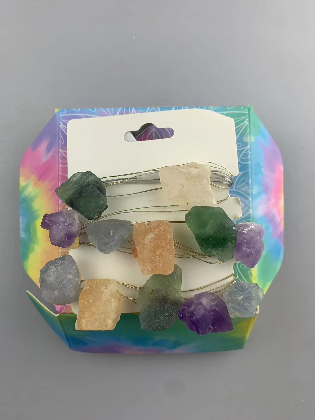 Gemstone Enchantment Lights – Mixed | USB Crystal String Lights