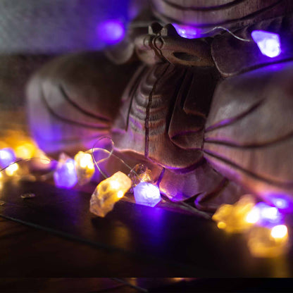 Gemstone Enchantment Lights – Mixed | USB Crystal String Lights