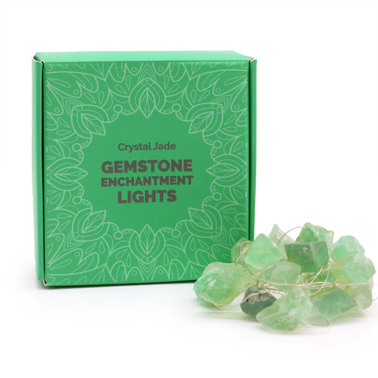 Gemstone Enchantment Lights – Crystal Jade | USB Crystal String Lights