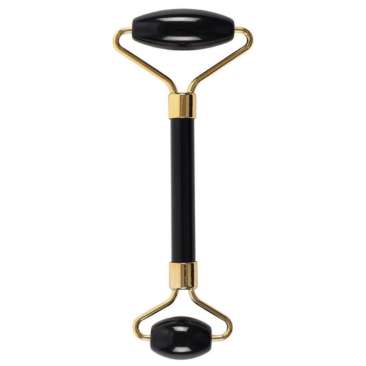 Gemstone Facial Roller – Black Obsidian | Enhance Circulation & Promote Skin Firmness