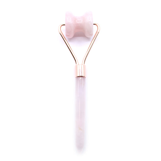 Jawline Gemstone Roller – Rose Quartz | Enhance Circulation & Promote Radiant Skin