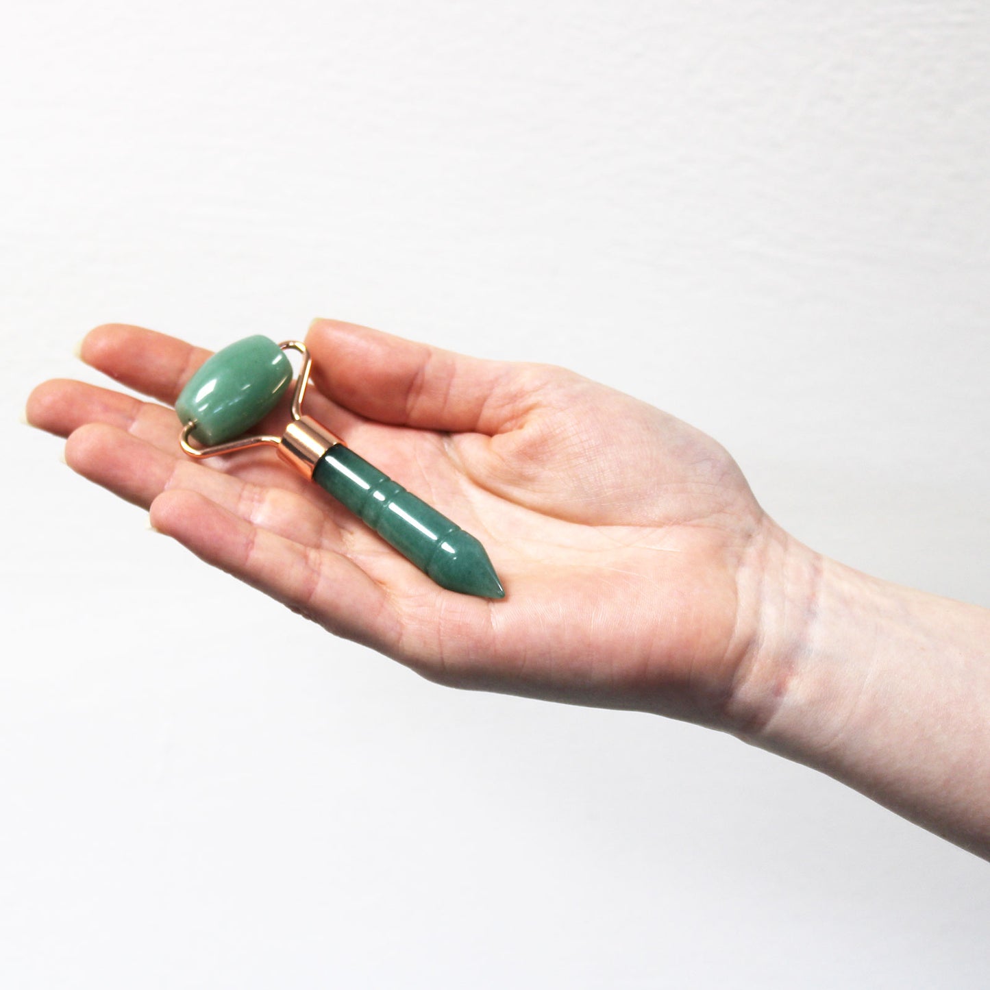 Mini Gemstone Facial Roller – Jade | Improve Circulation & Enhance Skin Balance