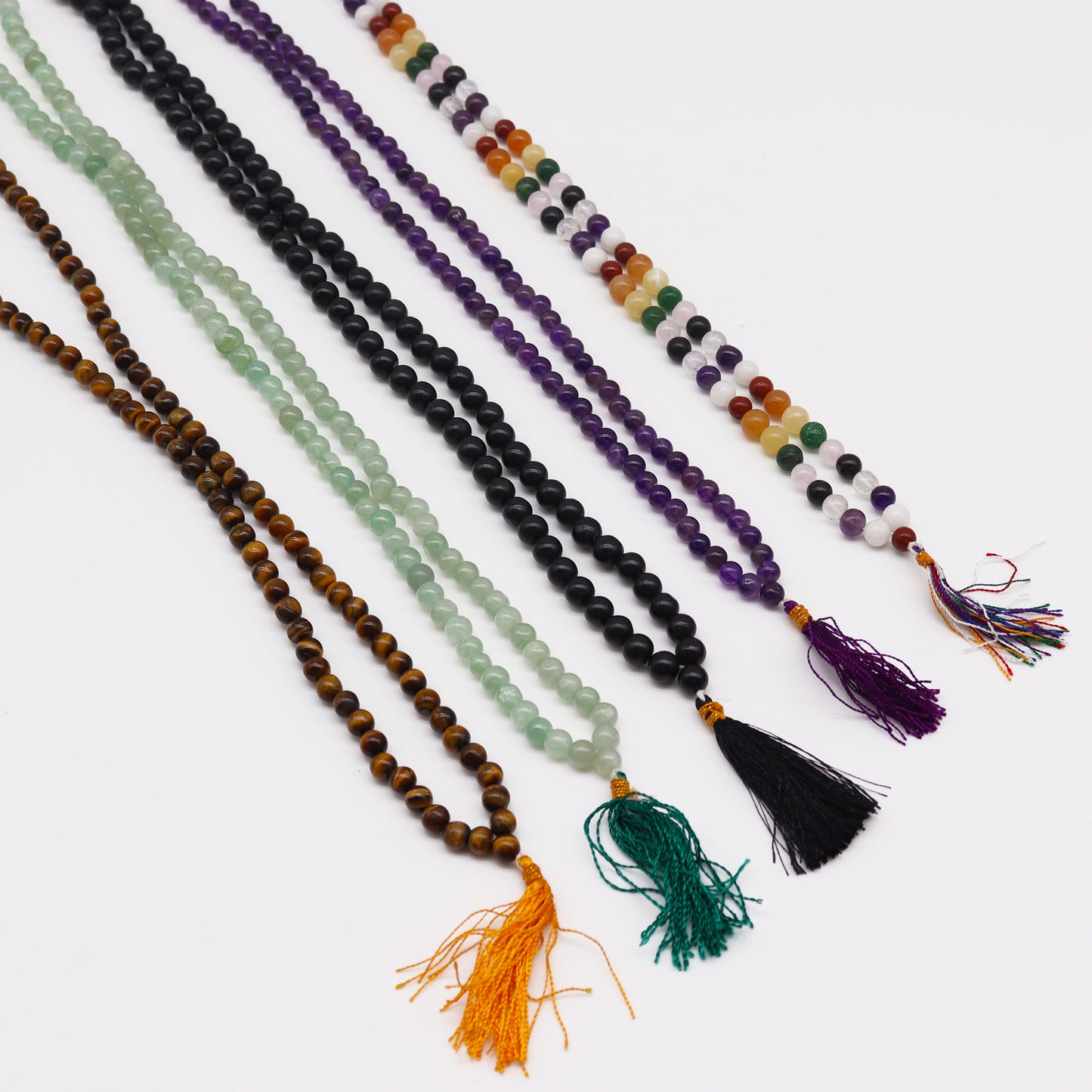 Gemstone Mala Bead Rosary – 9 Planet Astro | 108 Beads
