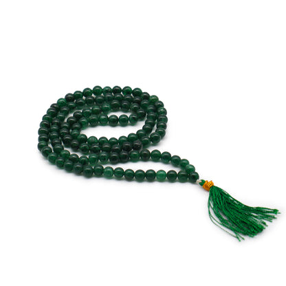 Gemstone Mala Bead Rosary – Jade | 108 Beads