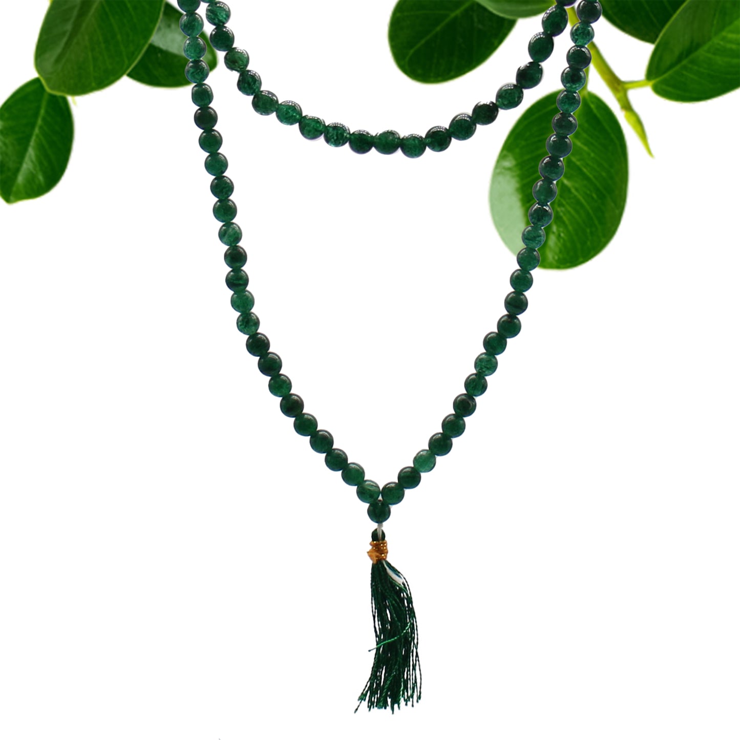 Gemstone Mala Bead Rosary – Jade | 108 Beads
