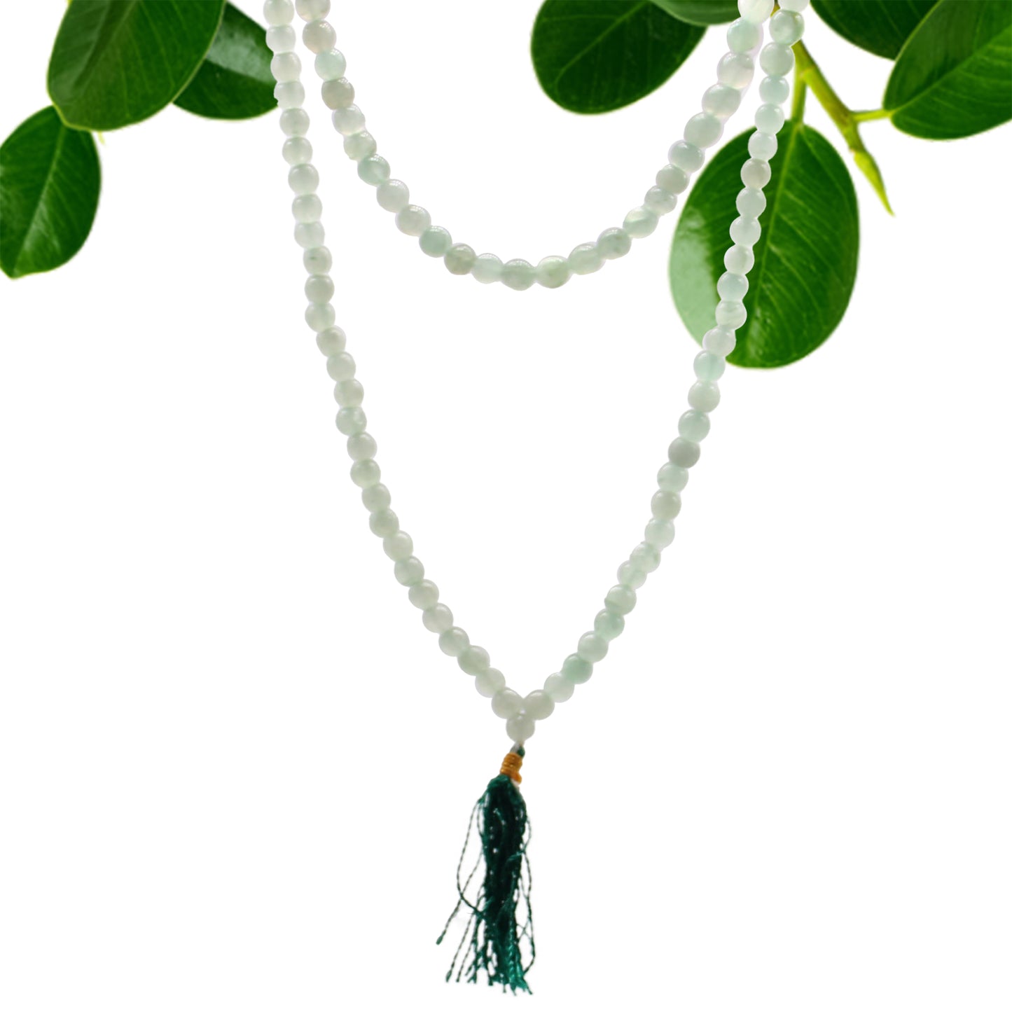 Gemstone Mala Bead Rosary – Green Aventurine | 108 Beads