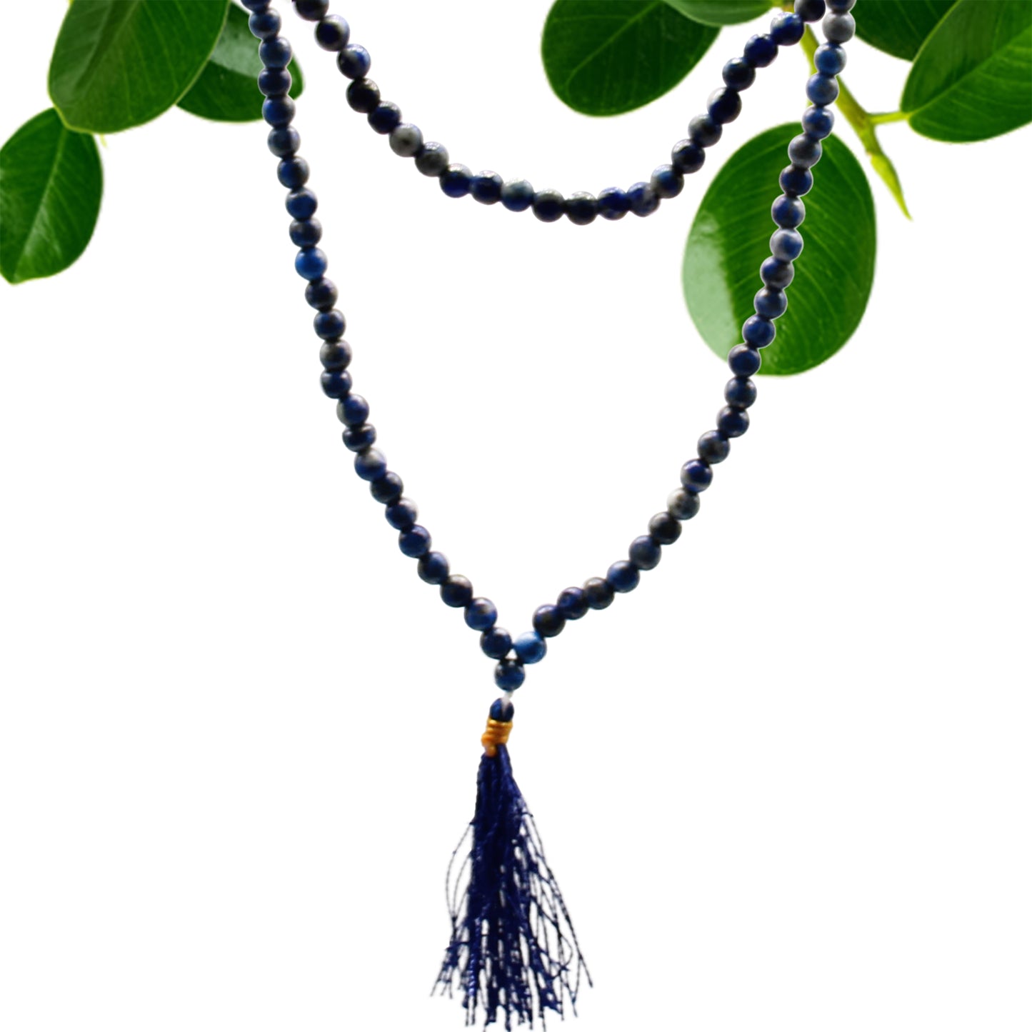 Gemstone Mala Bead Rosary – Lapis Lazuli | 108 Beads