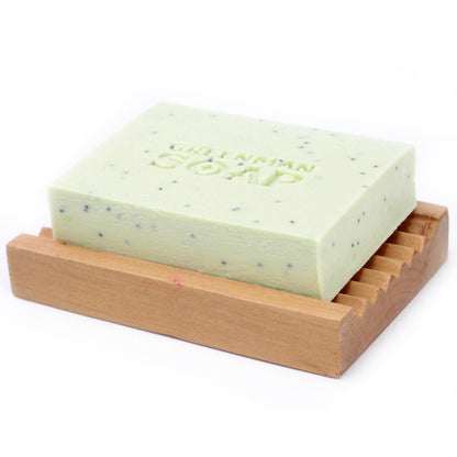 Greenman Soap Bar – Antiseptic | Tea Tree & Peppermint Essential Oils with Poppy Seeds