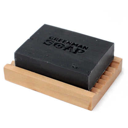 Greenman Soap Bar – Manly Man | Clove & Sage Essential Oils with Activated Charcoal