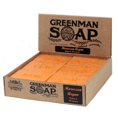Greenman Soap Bar – Moroccan Argan | Argan Oil & Dried Rosemary
