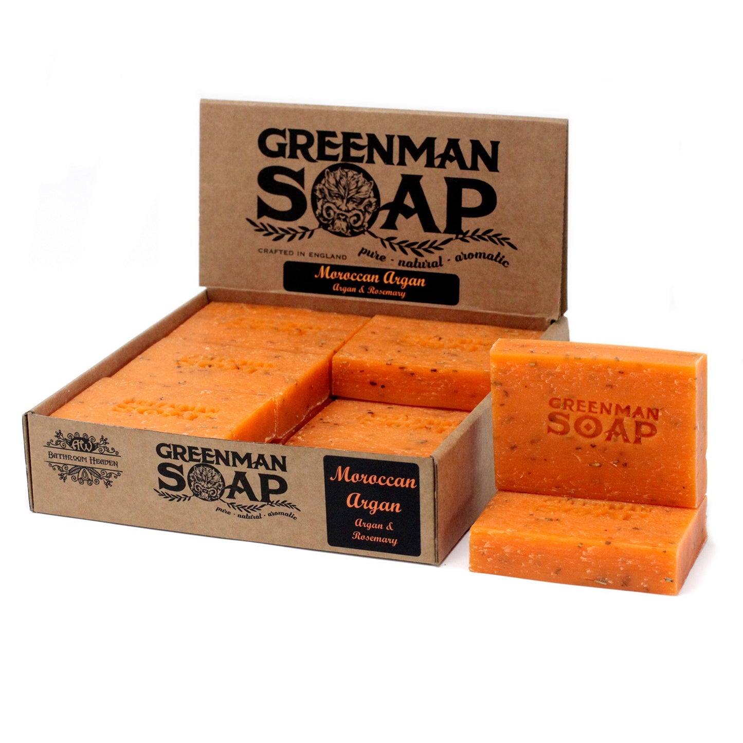Greenman Soap Bar – Moroccan Argan | Argan Oil & Dried Rosemary