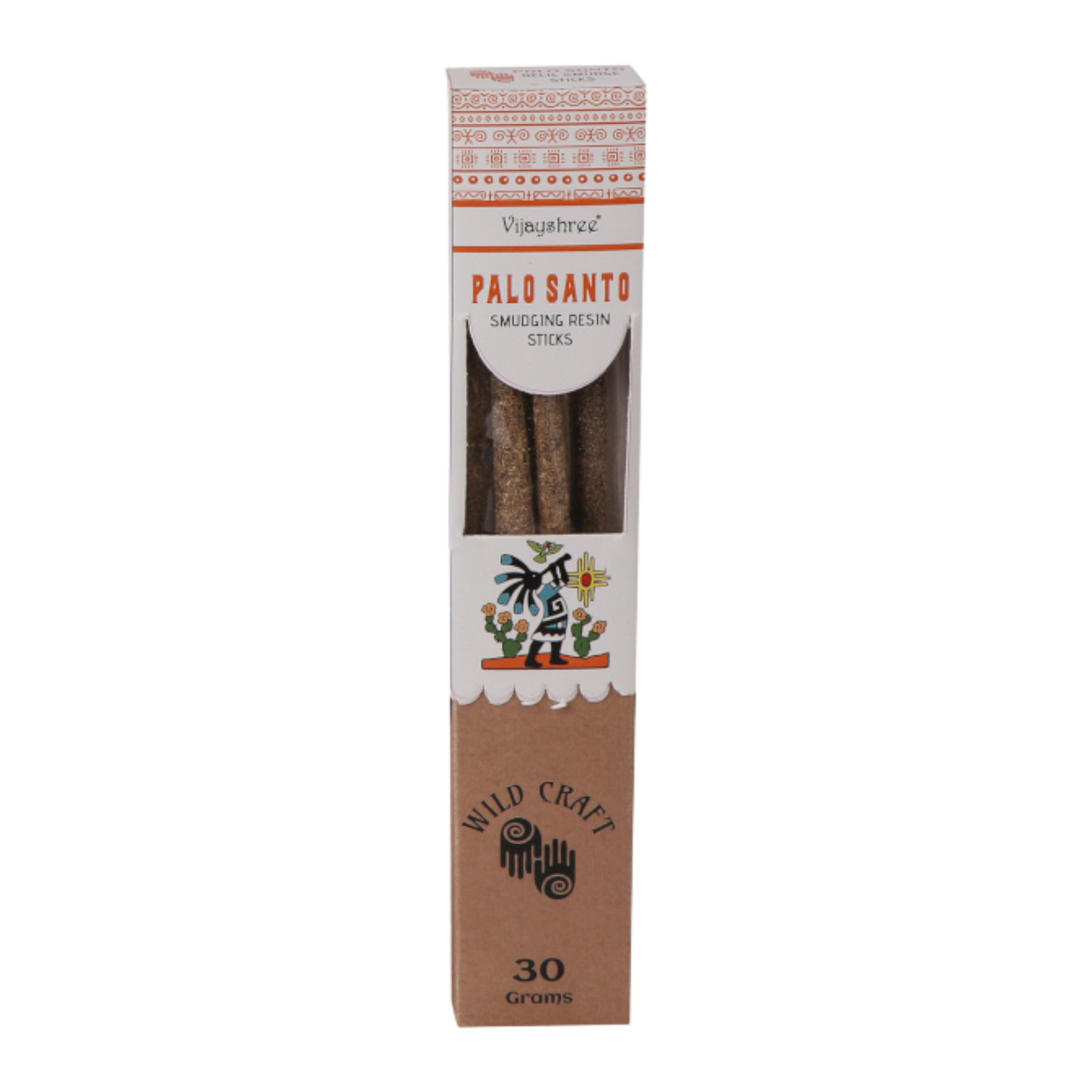 Vijayshree Wild Craft Smudging Resin Sticks – Palo Santo (30g) | Natural Aromatic Incense for Ritual & Cleansing