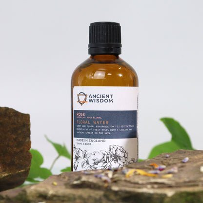 Rose Hydrolat Floral Water – 100ml | Natural Skin Toner & Soothing Botanical Mist