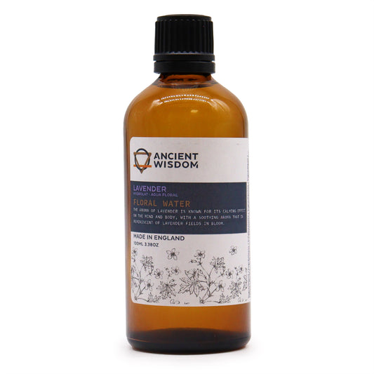 Lavender Hydrolat Floral Water – 100ml | Calming Skin Toner & Aromatherapeutic Mist