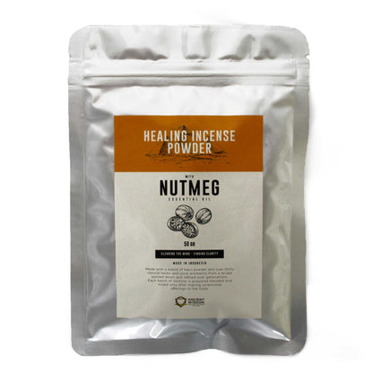 Nutmeg Healing Incense Powder – 50g | Finding Clarity