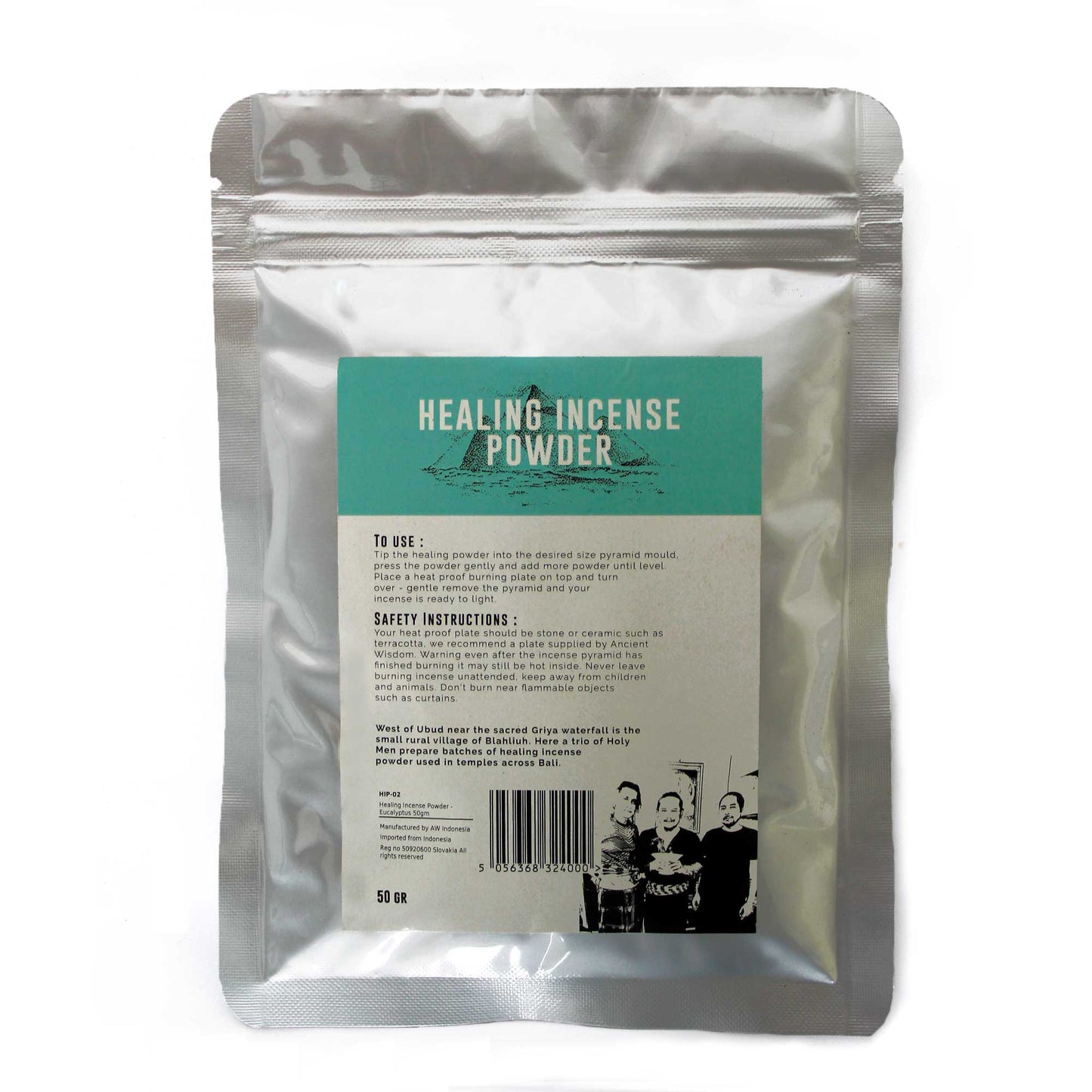 Eucalyptus Healing Incense Powder – 50g | Seeking Acceptance