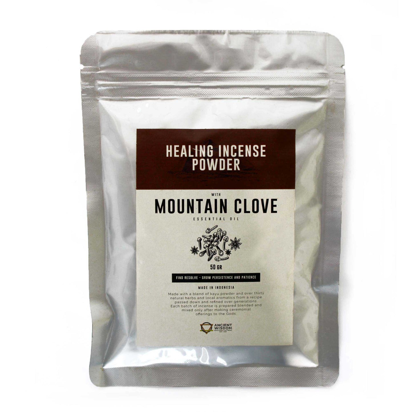 Mountain Clove Healing Incense Powder – 50g | Finding Resolve